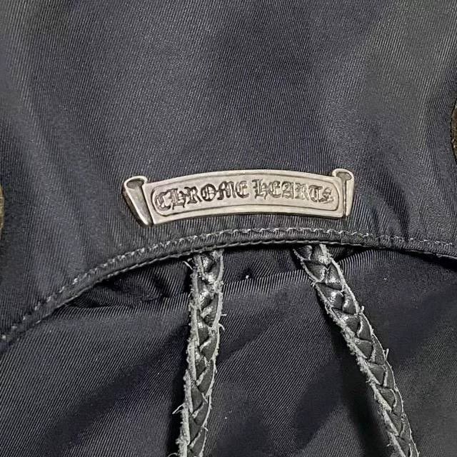 Chrome Hearts Chrome Hearts Black Silver Leather Backpack Size ONE SIZE - 5 Thumbnail