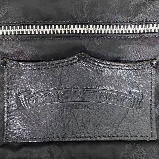 Chrome Hearts Chrome Hearts Black Silver Leather Backpack Size ONE SIZE - 8 Thumbnail