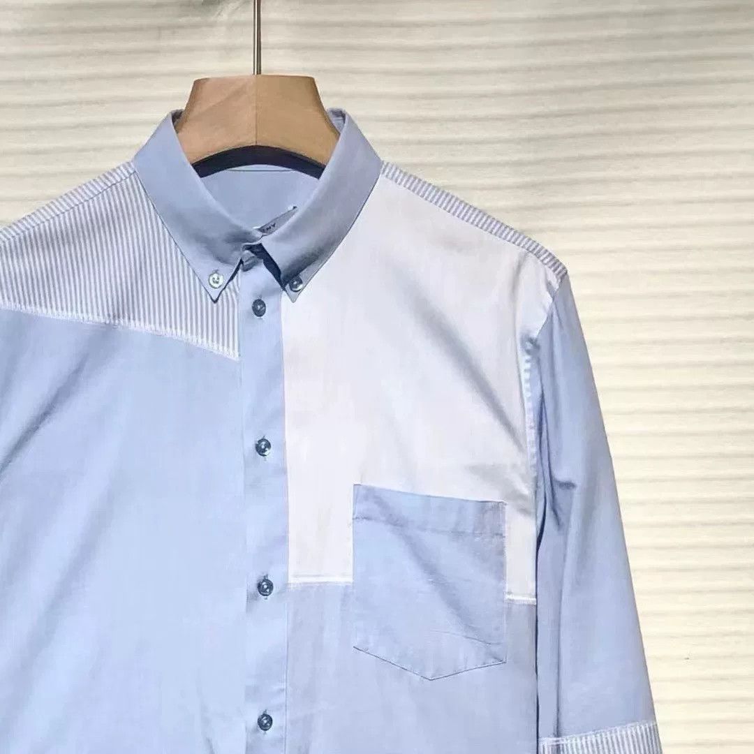 Givenchy Givenchy Spliced Long-Sleeve Shirt Size US XXS / EU 40 - 3 Thumbnail
