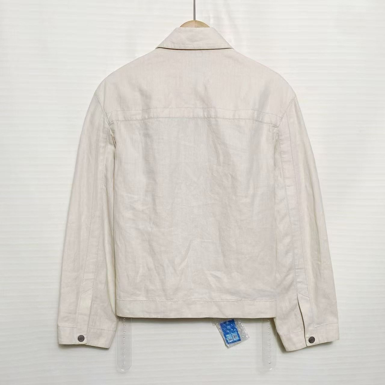 Hermes Hermès Linen Jacket Coat Size US M / EU 48-50 / 2 - 2 Thumbnail