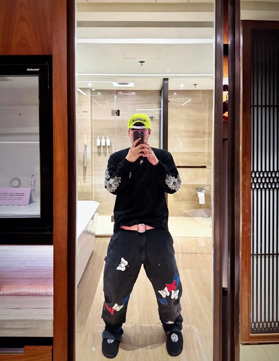 Chrome Hearts Chrome Hearts Black Vine Embroidery Cashmere Sweater Size US L / EU 52-54 / 3 - 7 Thumbnail