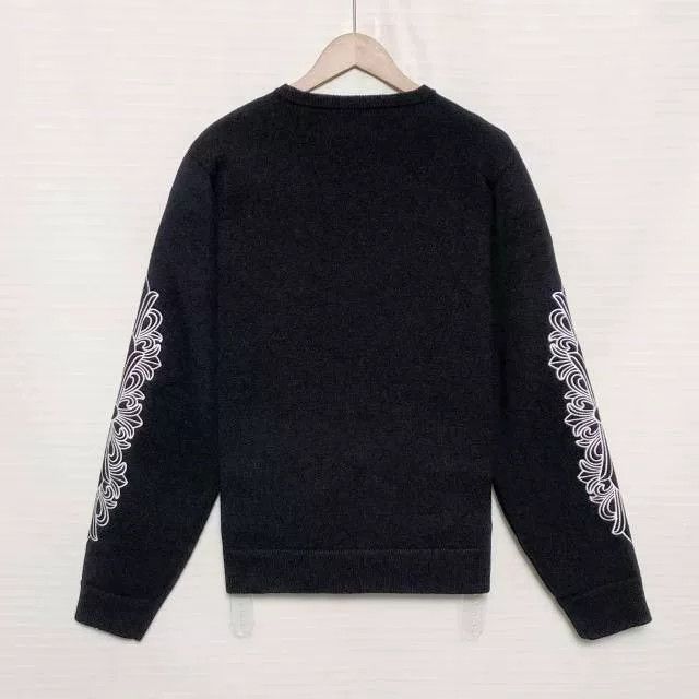 Chrome Hearts Chrome Hearts Black Vine Embroidery Cashmere Sweater Size US L / EU 52-54 / 3 - 2 Thumbnail