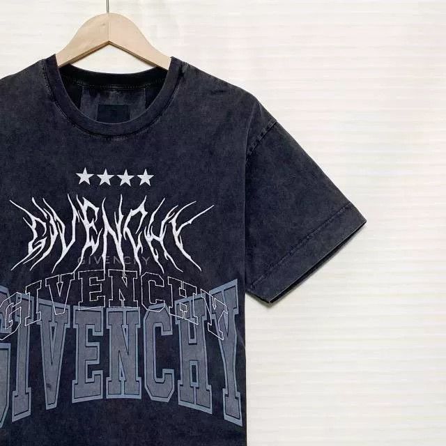 Givenchy Givenchy Washed Vintage Embroidered Short Sleeve Size US S / EU 44-46 / 1 - 3 Thumbnail