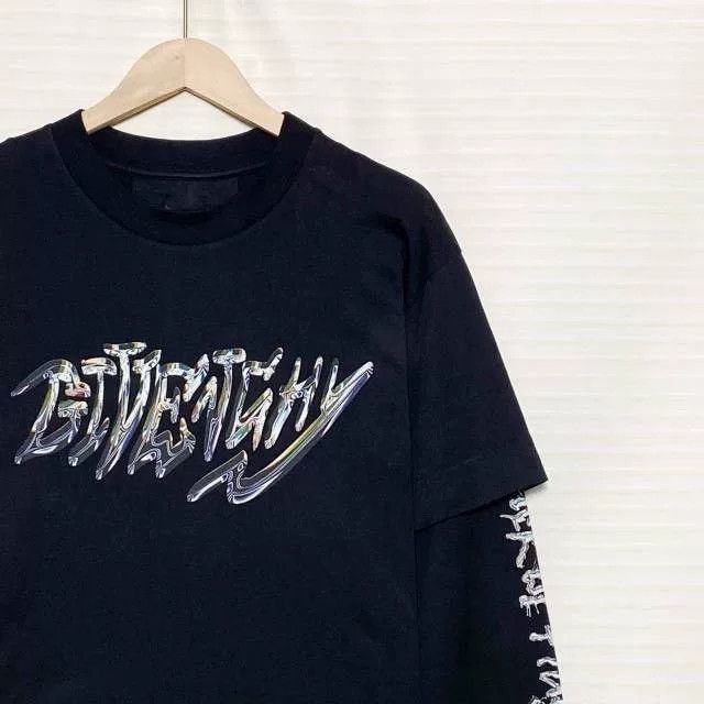 Givenchy Givenchy x BSTROY FW22 Logo Print Layered T-Shirt Size US M / EU 48-50 / 2 - 3 Thumbnail