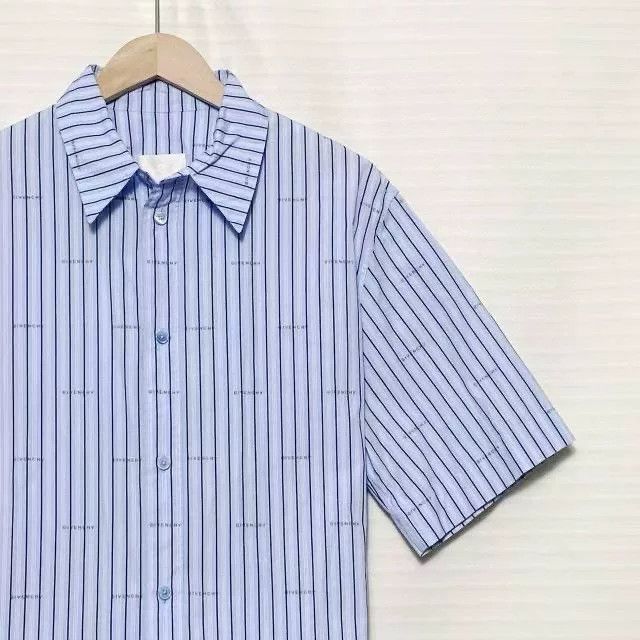 Givenchy Givenchy All-Over Letter Logo Short-Sleeve Shirt Size US XXS / EU 40 - 3 Thumbnail
