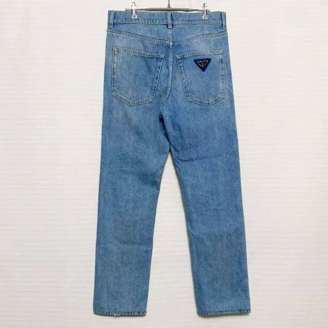 Givenchy Givenchy MMW Cracked Ripped Waxed Distressed Jeans Size US 33 - 2 Thumbnail