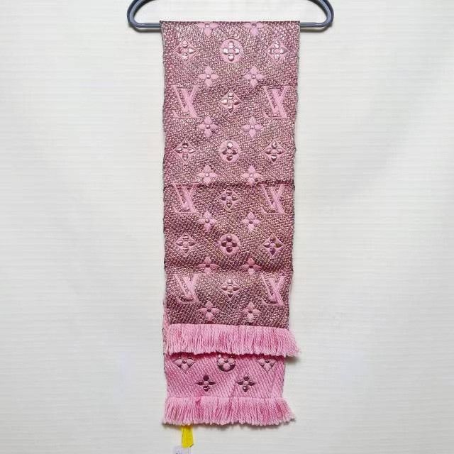 Louis Vuitton LV Sakura Pink Printed Wool Scarf Size ONE SIZE - 2 Thumbnail
