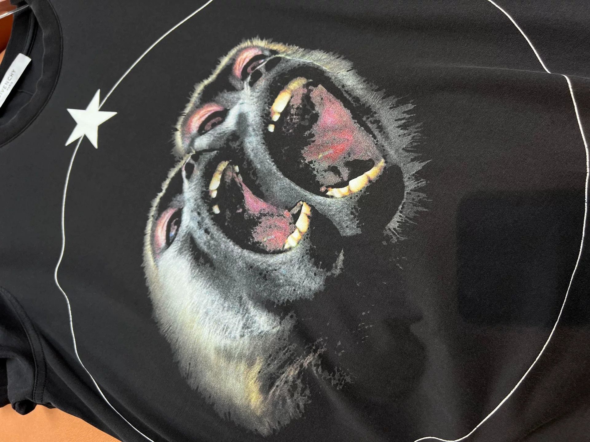 Givenchy Givenchy Double Monkey Blue Print T-shirt Size US S / EU 44-46 / 1 - 3 Thumbnail