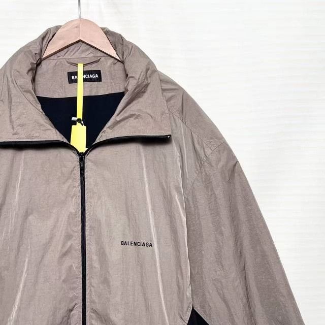 Balenciaga Balenciaga Nylon Zip Jacket w/ Embroidered Logo Size US L / EU 52-54 / 3 - 3 Thumbnail