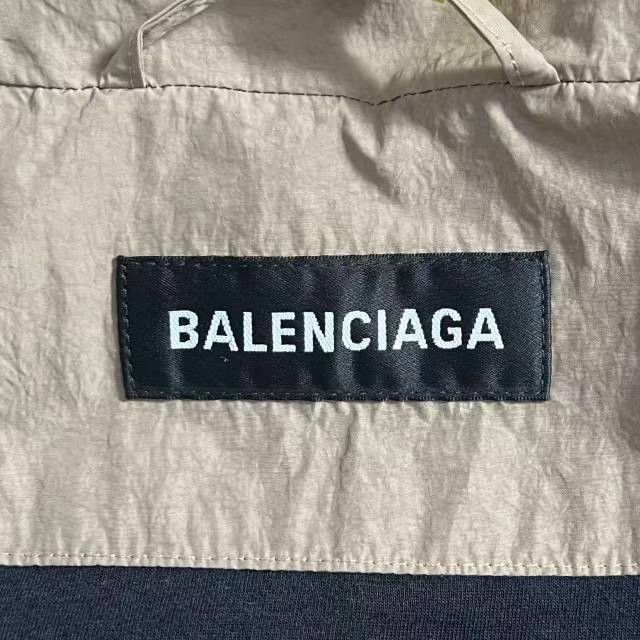 Balenciaga Balenciaga Nylon Zip Jacket w/ Embroidered Logo Size US L / EU 52-54 / 3 - 4 Thumbnail