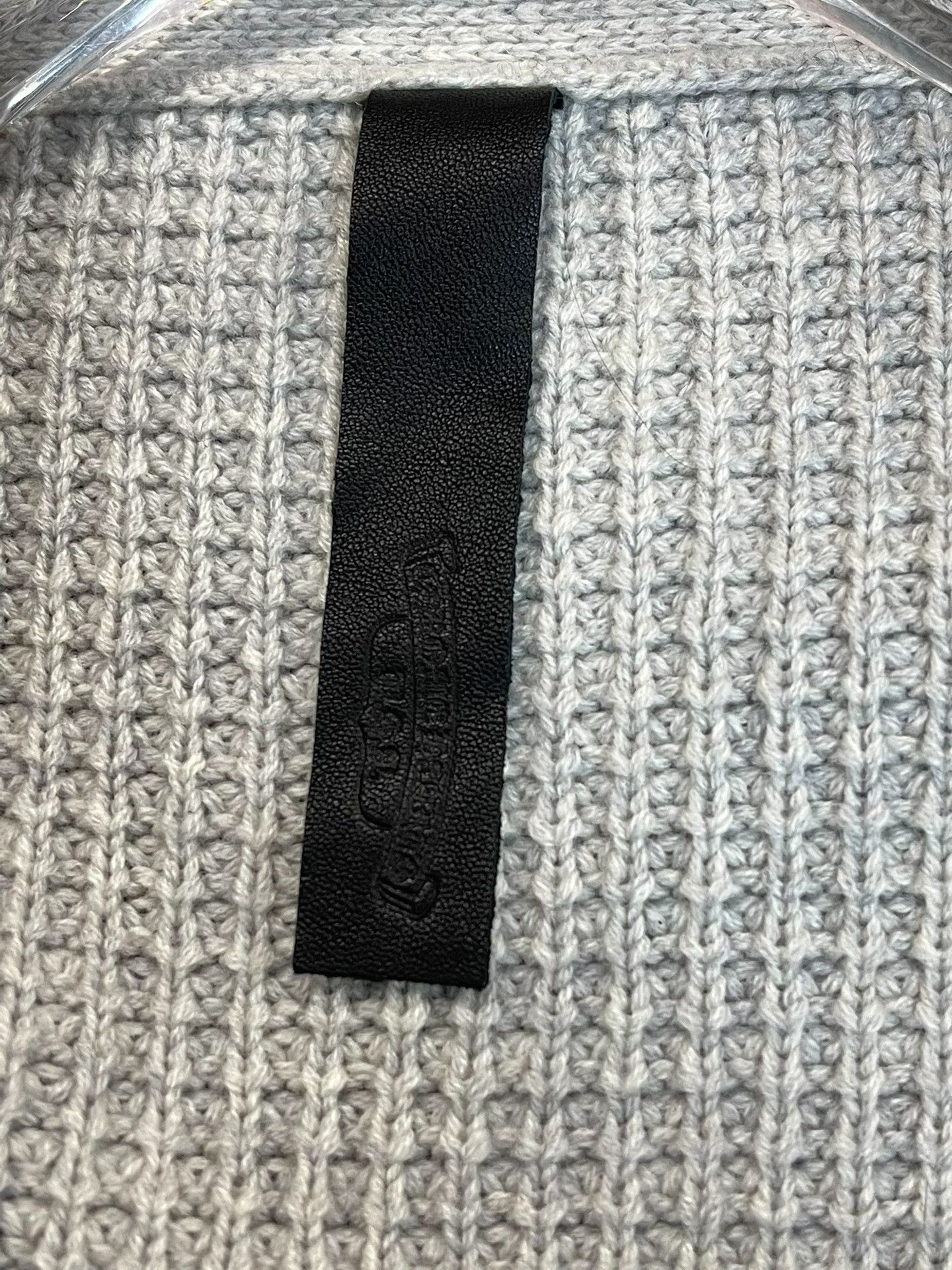 Chrome Hearts Chrome Hearts Cross Patch Waffle Cardigan Size US M / EU 48-50 / 2 - 5 Thumbnail