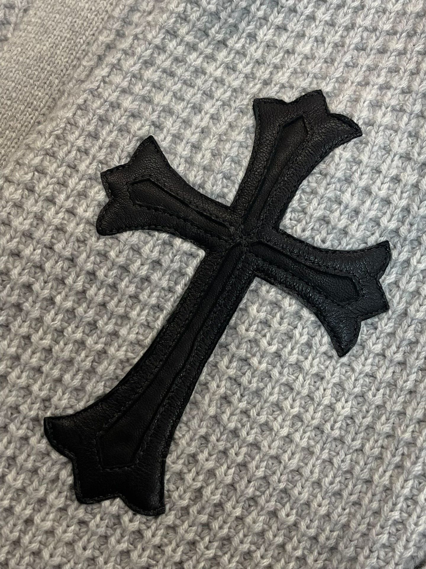 Chrome Hearts Chrome Hearts Cross Patch Waffle Cardigan Size US M / EU 48-50 / 2 - 4 Thumbnail