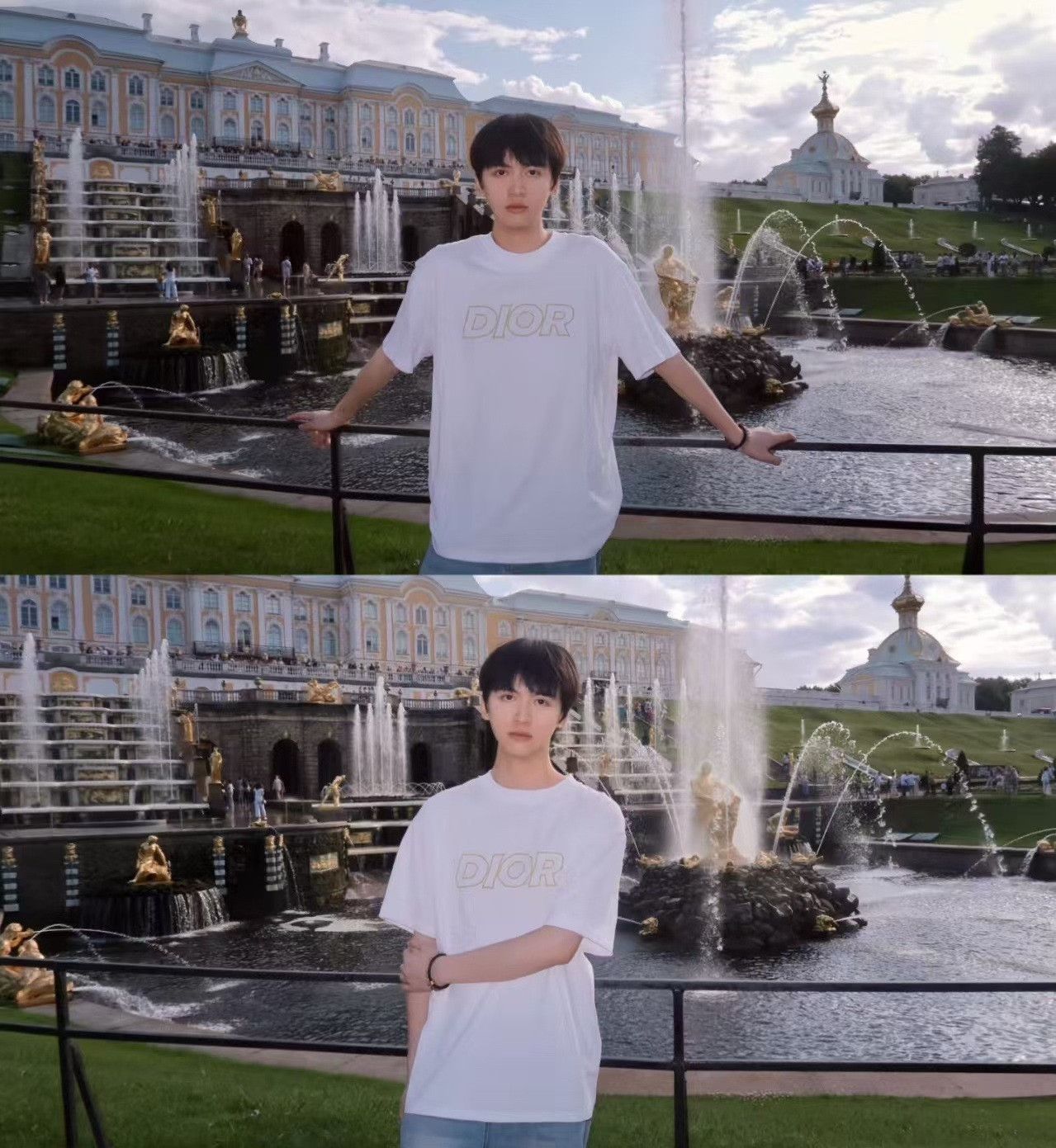 Dior Dior White Short-Sleeve T-Shirt Size US M / EU 48-50 / 2 - 6 Thumbnail