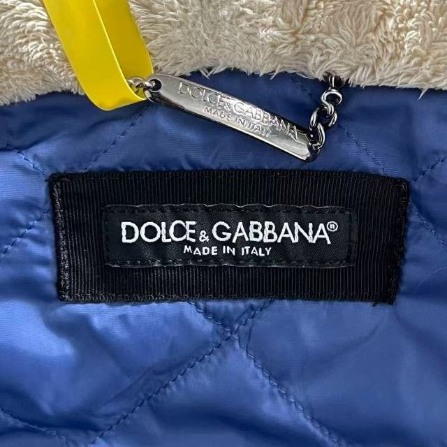 Dolce & Gabbana Dolce & Gabbana Blue Bear Eco Fur Coat Size US S / EU 44-46 / 1 - 4 Thumbnail