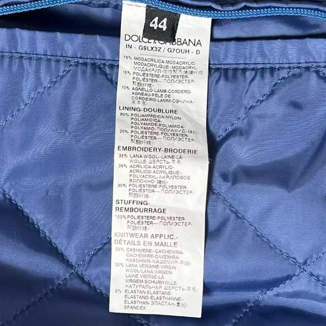 Dolce & Gabbana Dolce & Gabbana Blue Bear Eco Fur Coat Size US S / EU 44-46 / 1 - 5 Thumbnail
