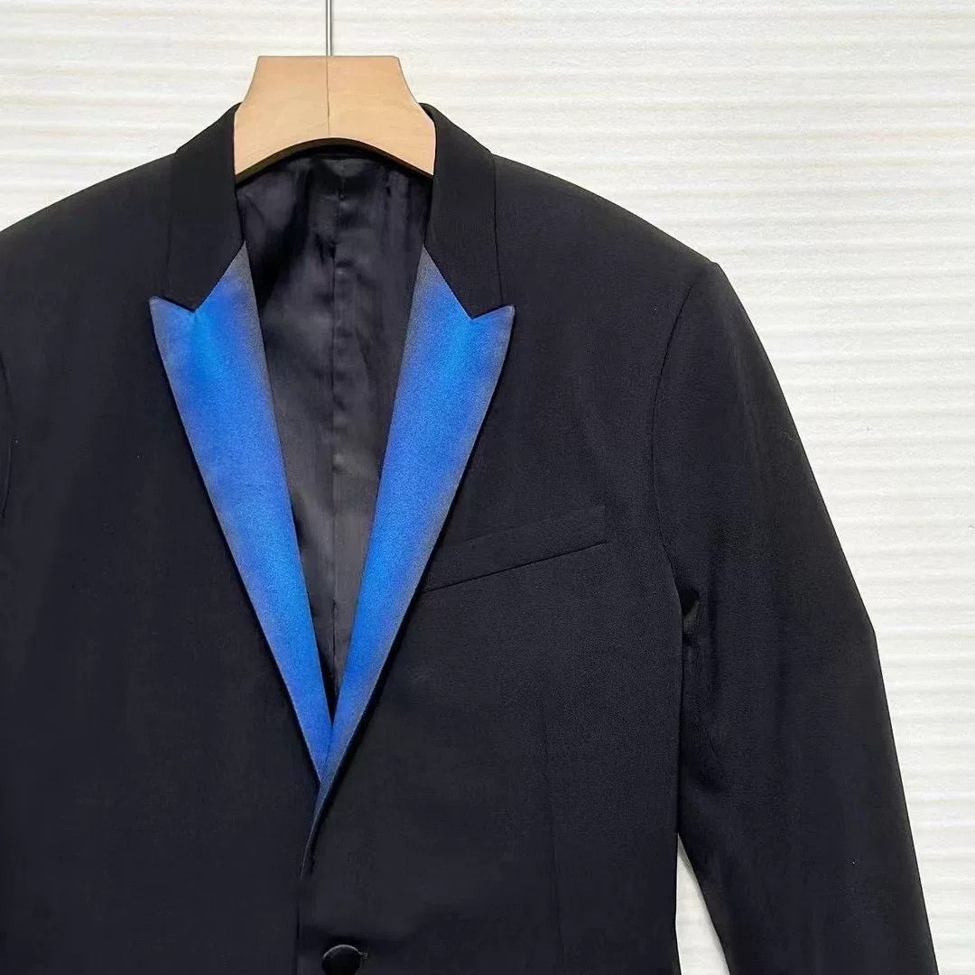 Dior Dior Colorblock Wool Blazer Size US L / EU 52-54 / 3 - 3 Thumbnail