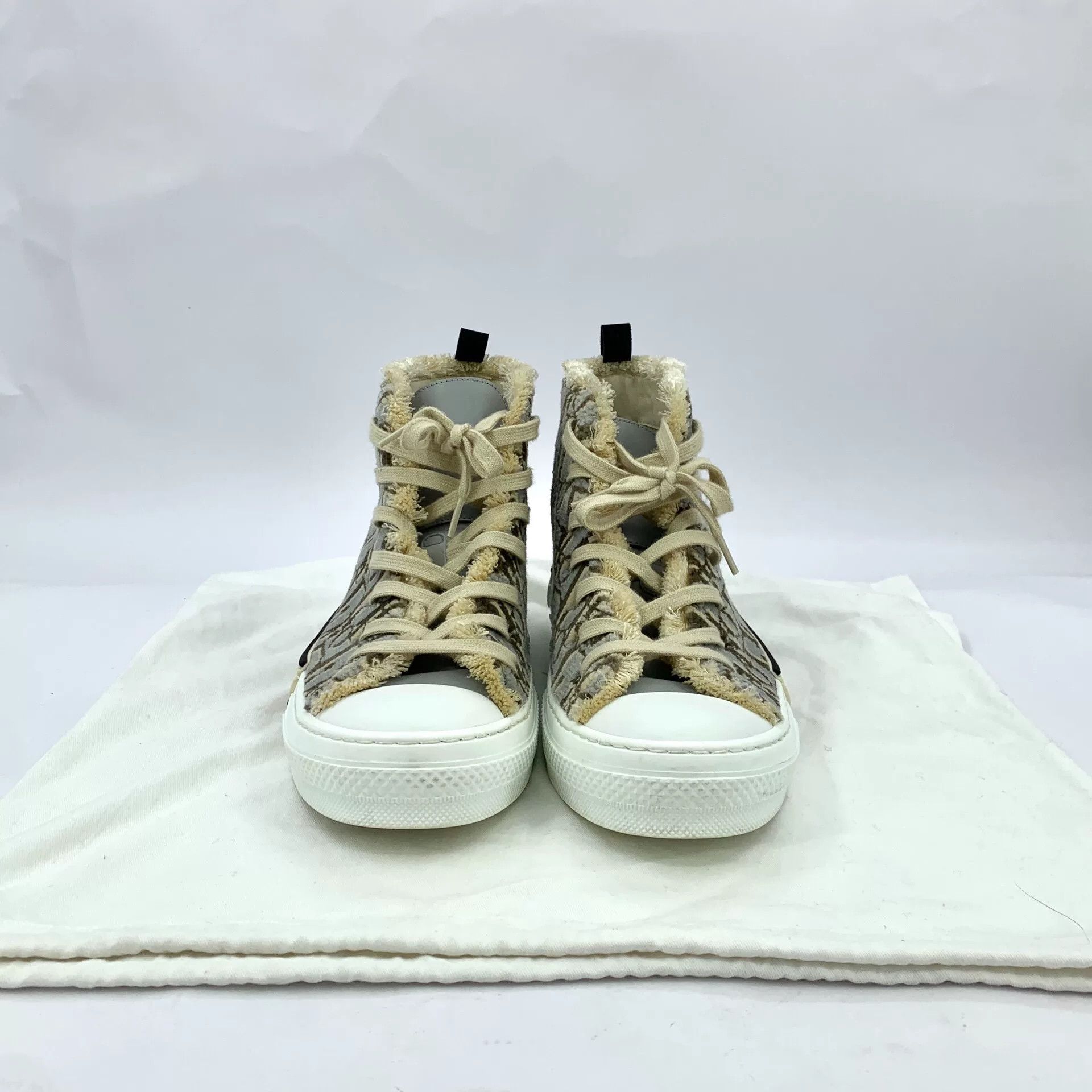 Dior Dior B23 High-Top Canvas Sneakers Size US 10 / EU 43 - 8 Thumbnail