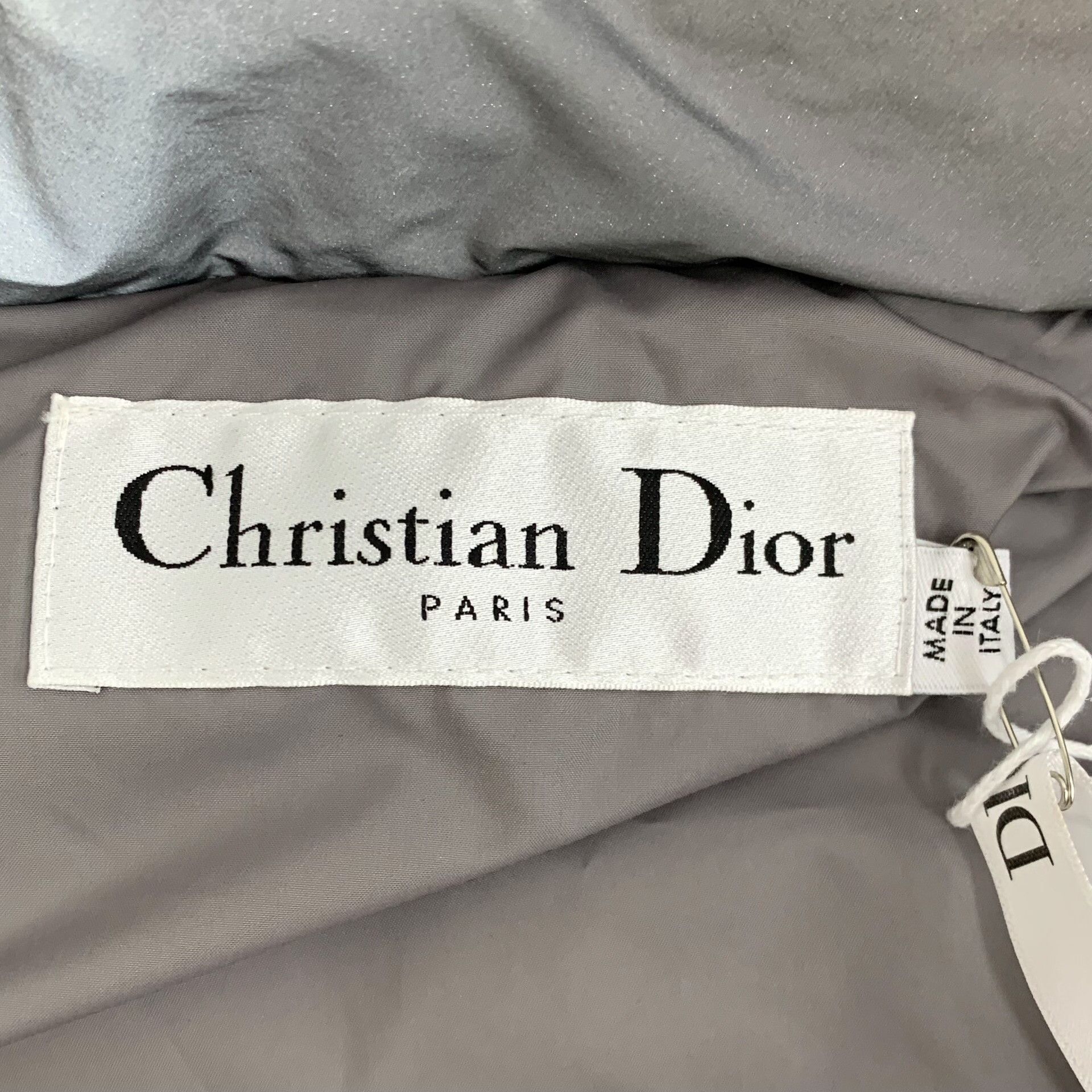 Dior Dior 2022 Gray Striped Star Sleeveless Down Vest Size US S / EU 44-46 / 1 - 6 Thumbnail