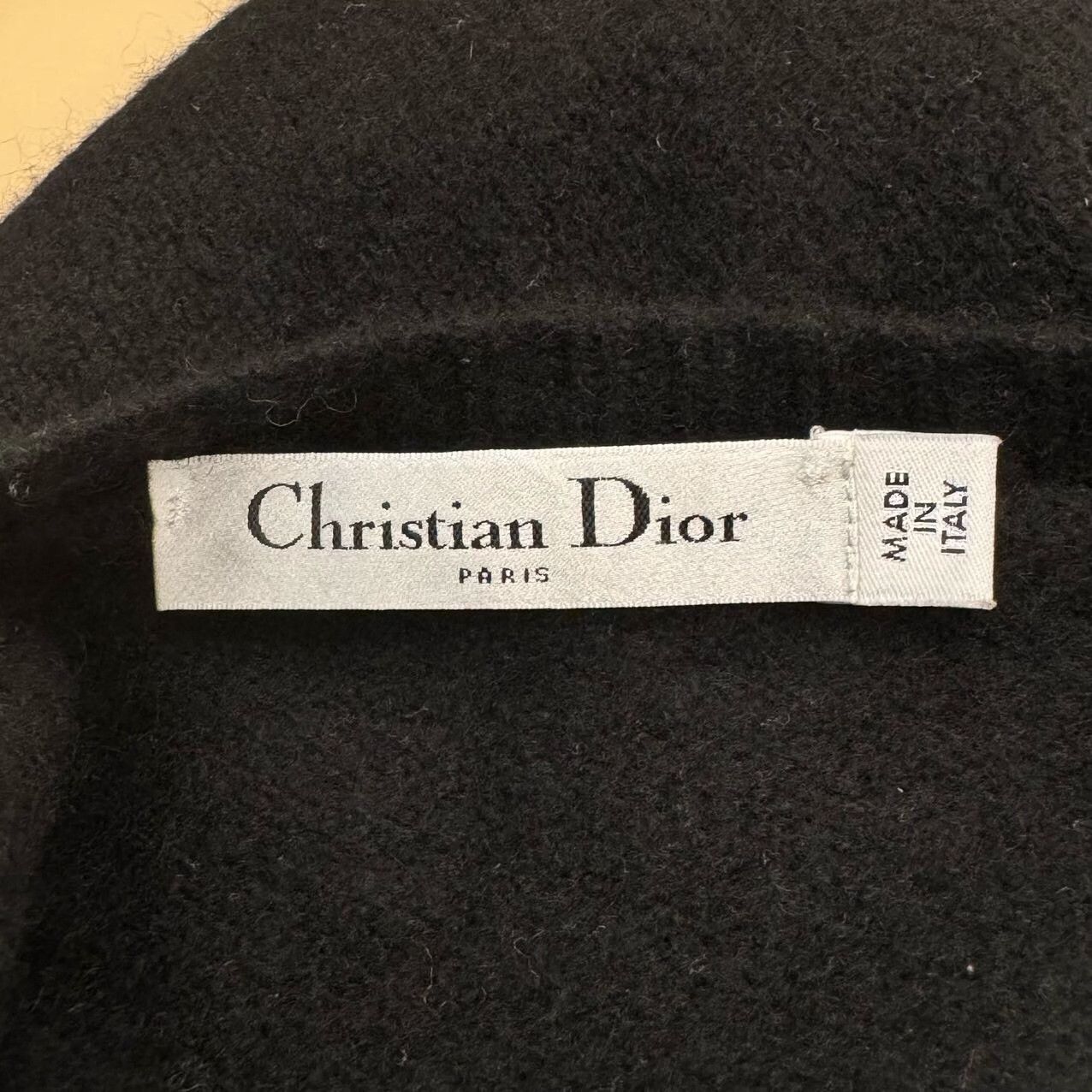 Dior Dior Black Dinosaur Cashmere Sweater Size S / US 4 / IT 40 - 5 Thumbnail