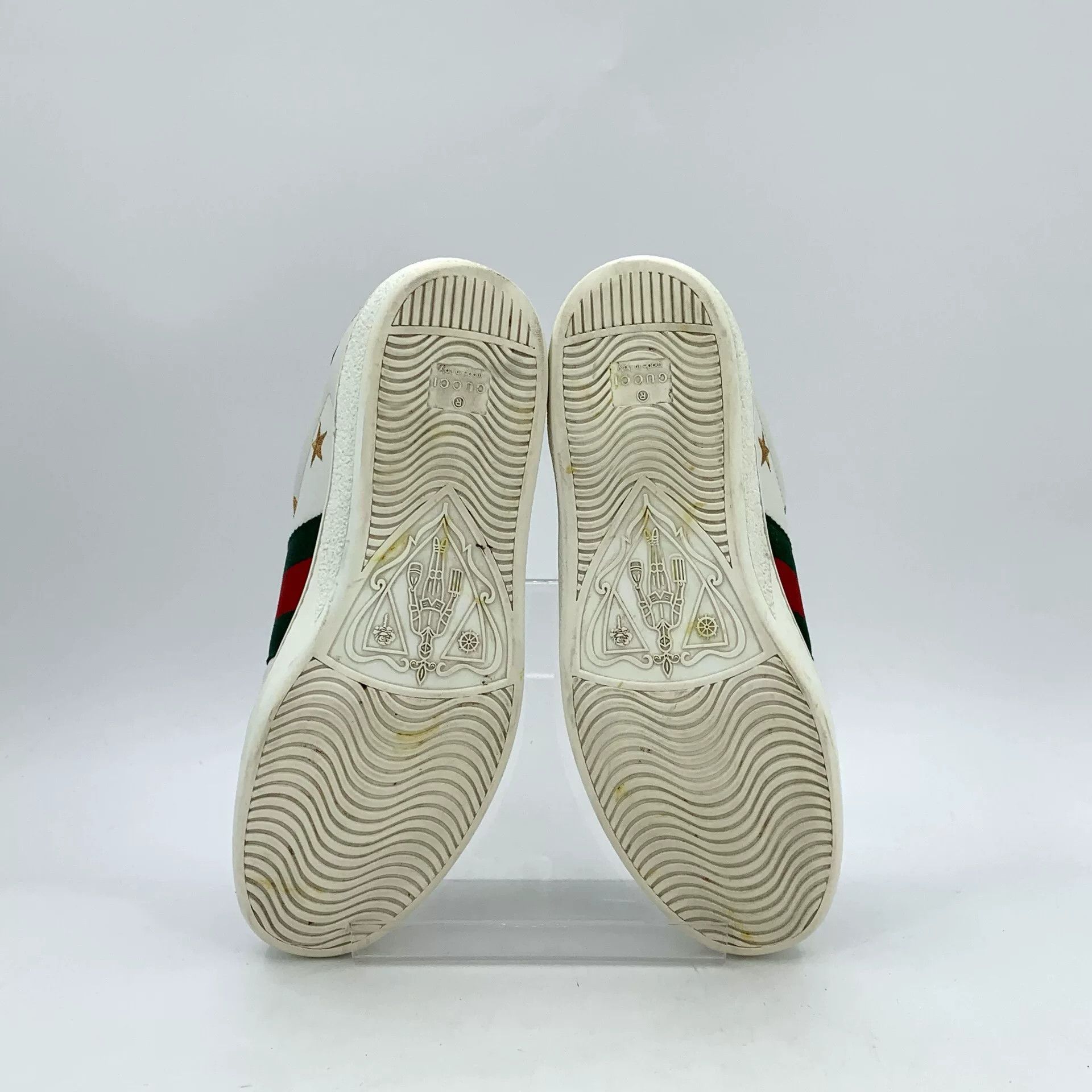 Gucci Gucci Ace White Bee Embroidery Sneakers Size US 8 / EU 41 - 5 Thumbnail