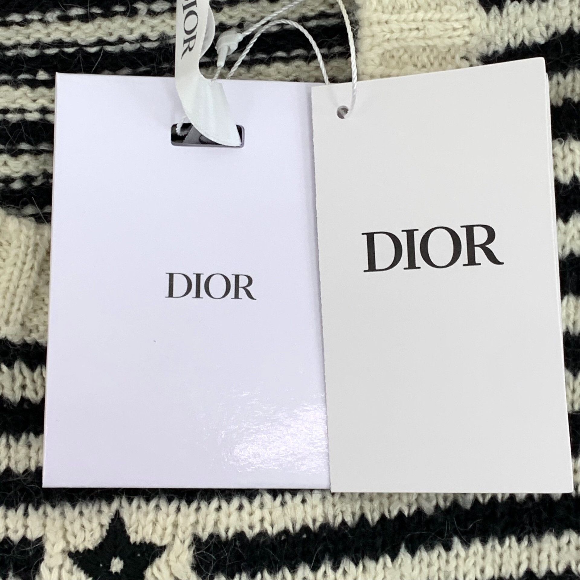Dior Dior Colorblock Stripe Star Cotton Sweater Size S / US 4 / IT 40 - 8 Thumbnail