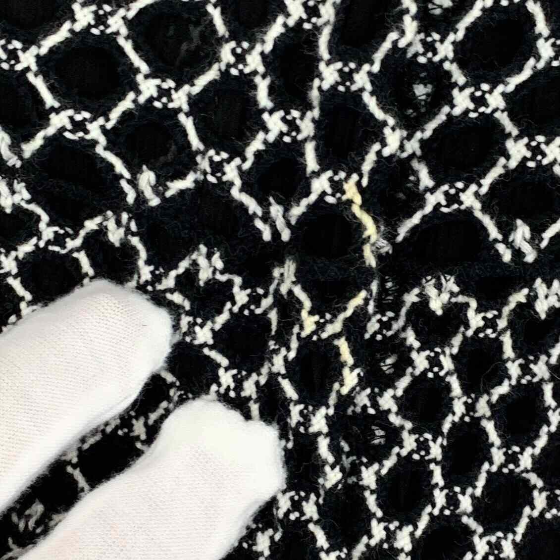 Chanel Chanel Black Knit Wool Casual Pants Size 38" / US 16 / IT 52 - 9 Thumbnail