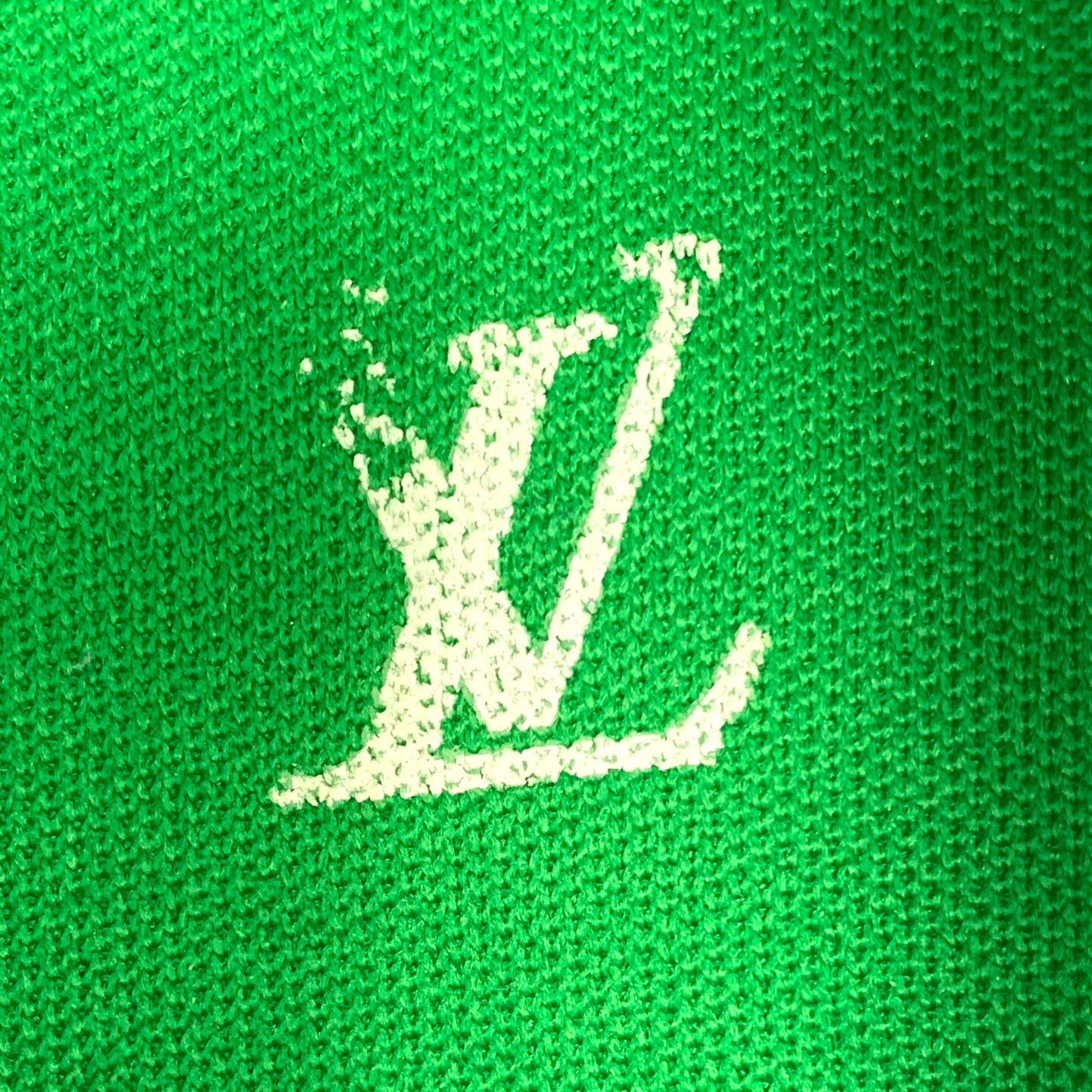 Louis Vuitton Louis Vuitton 42 Trainer White Green Sneakers Size US 9 / EU 42 - 7 Thumbnail