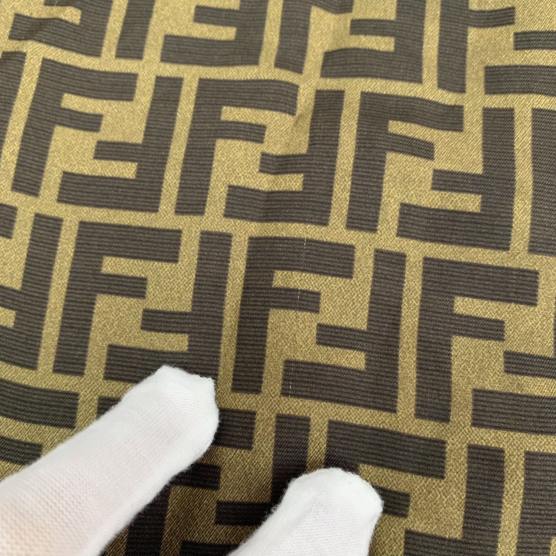 Fendi Fendi Double F Logo Silk Shirt Size US XXS / EU 40 - 9 Thumbnail
