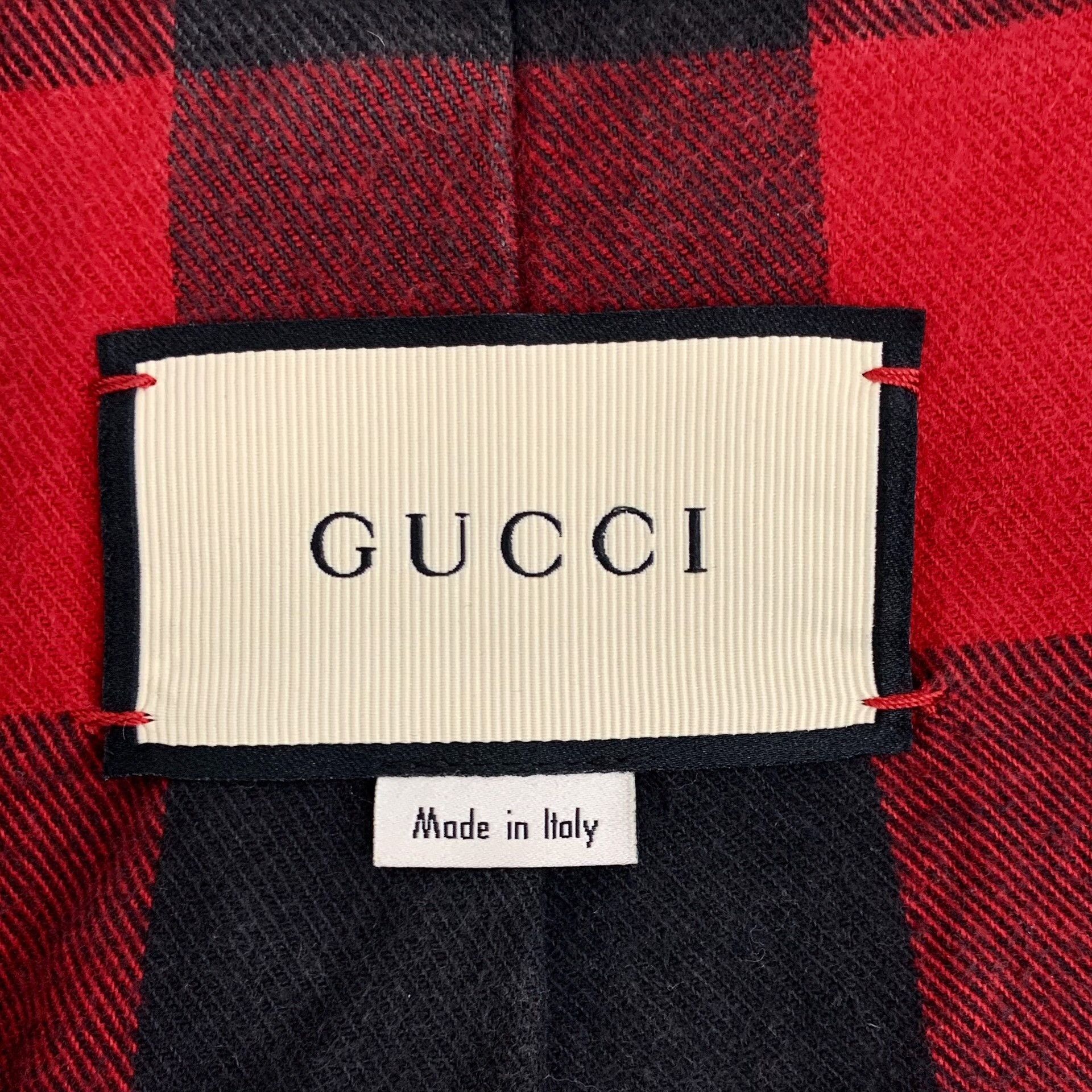 Gucci Gucci Blue Tiger Embroidery Denim Jacket Size US S / EU 44-46 / 1 - 5 Thumbnail
