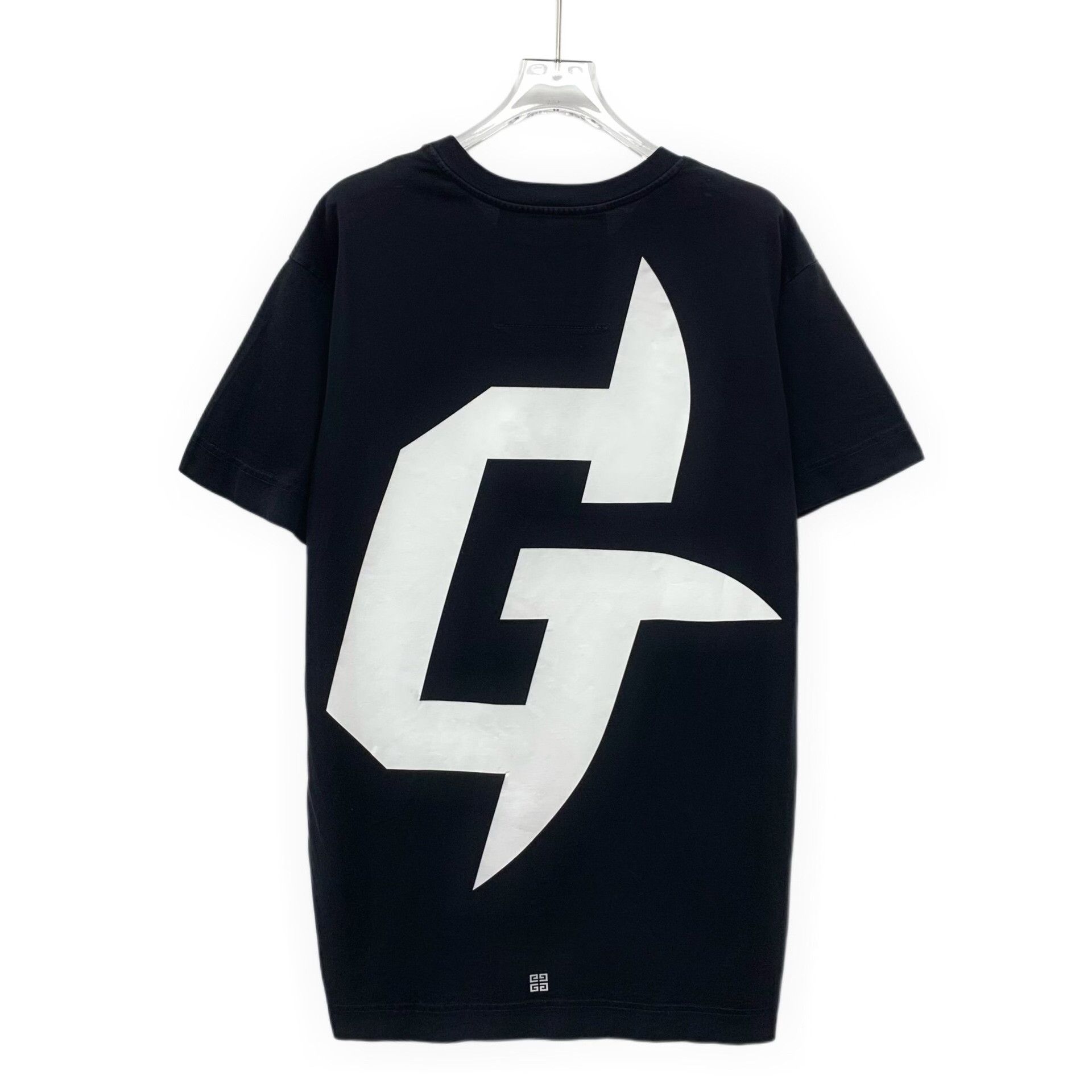 Givenchy Givenchy Black Logo Print Cotton Crewneck T-Shirt Size US S / EU 44-46 / 1 - 2 Thumbnail