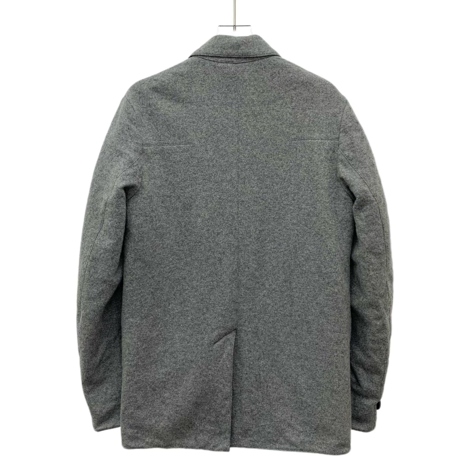 Dior Dior Gray Wool Double-Breasted Reversible Coat Size US S / EU 44-46 / 1 - 2 Thumbnail