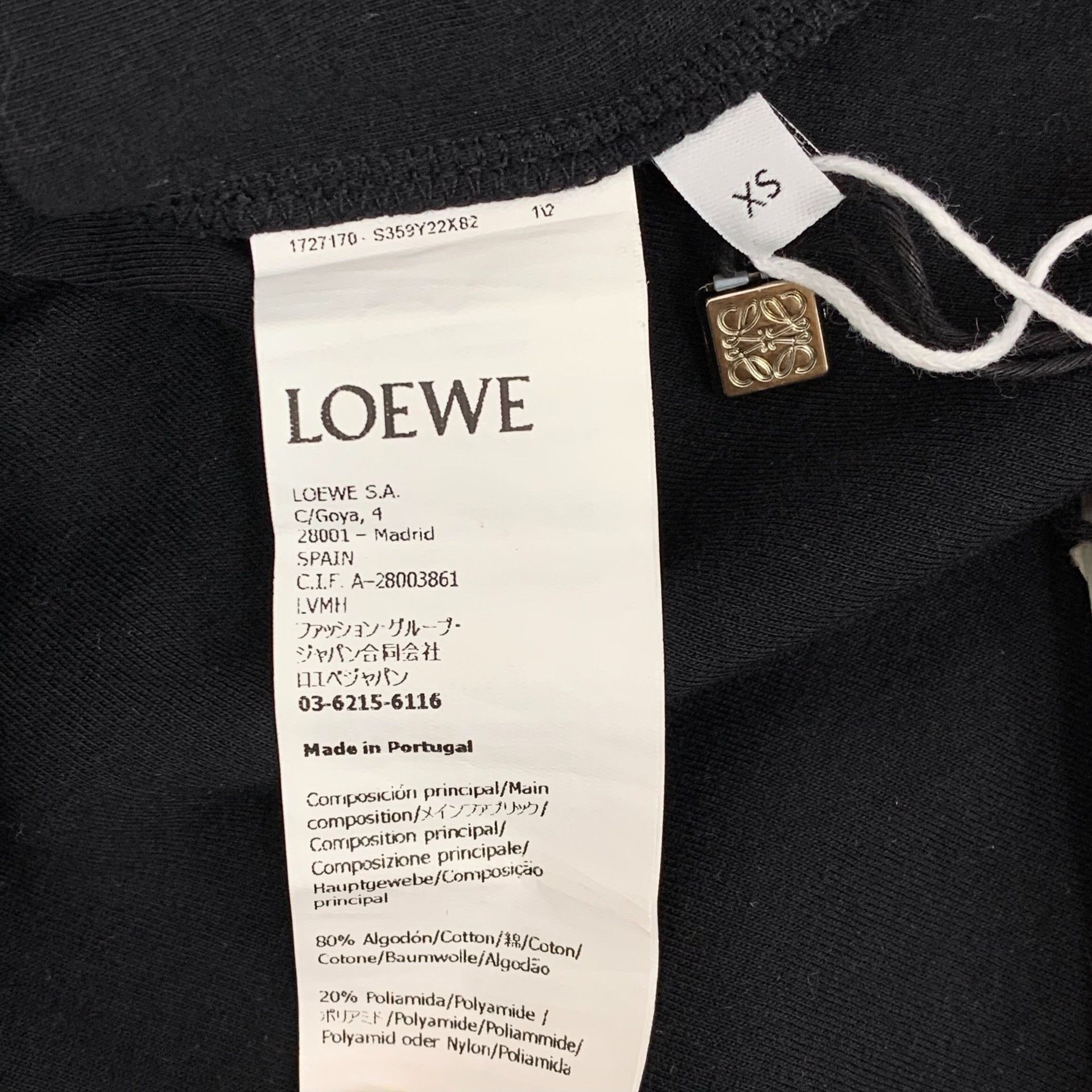 Loewe Loewe 25 Moon Rabbit Embroidery Cotton T-shirt Size XS / US 0-2 / IT 36-38 - 8 Thumbnail