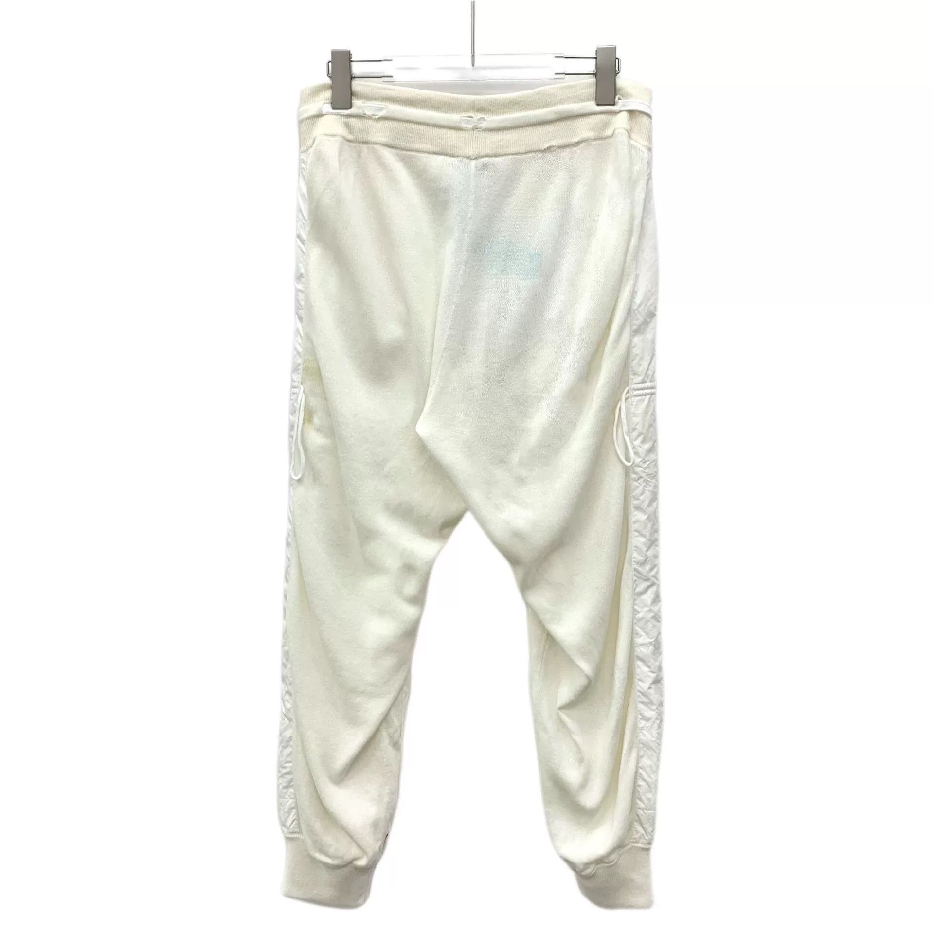 Louis Vuitton Louis Vuitton White Logo Wool Jogger Pants Size 34" / US 12 / IT 48 - 2 Thumbnail