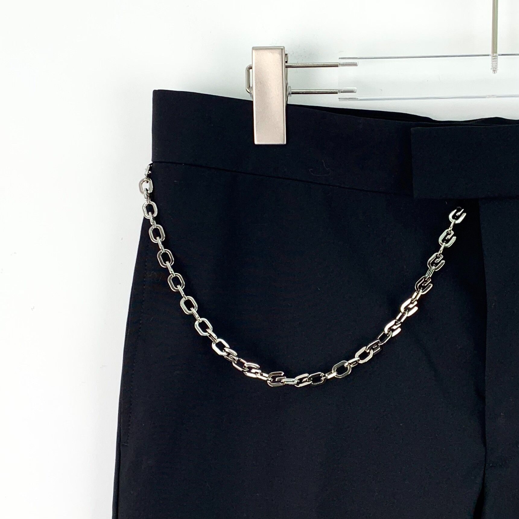 Givenchy Givenchy Wool Casual Pants Chain Decor Size US 34 / EU 50 - 3 Thumbnail