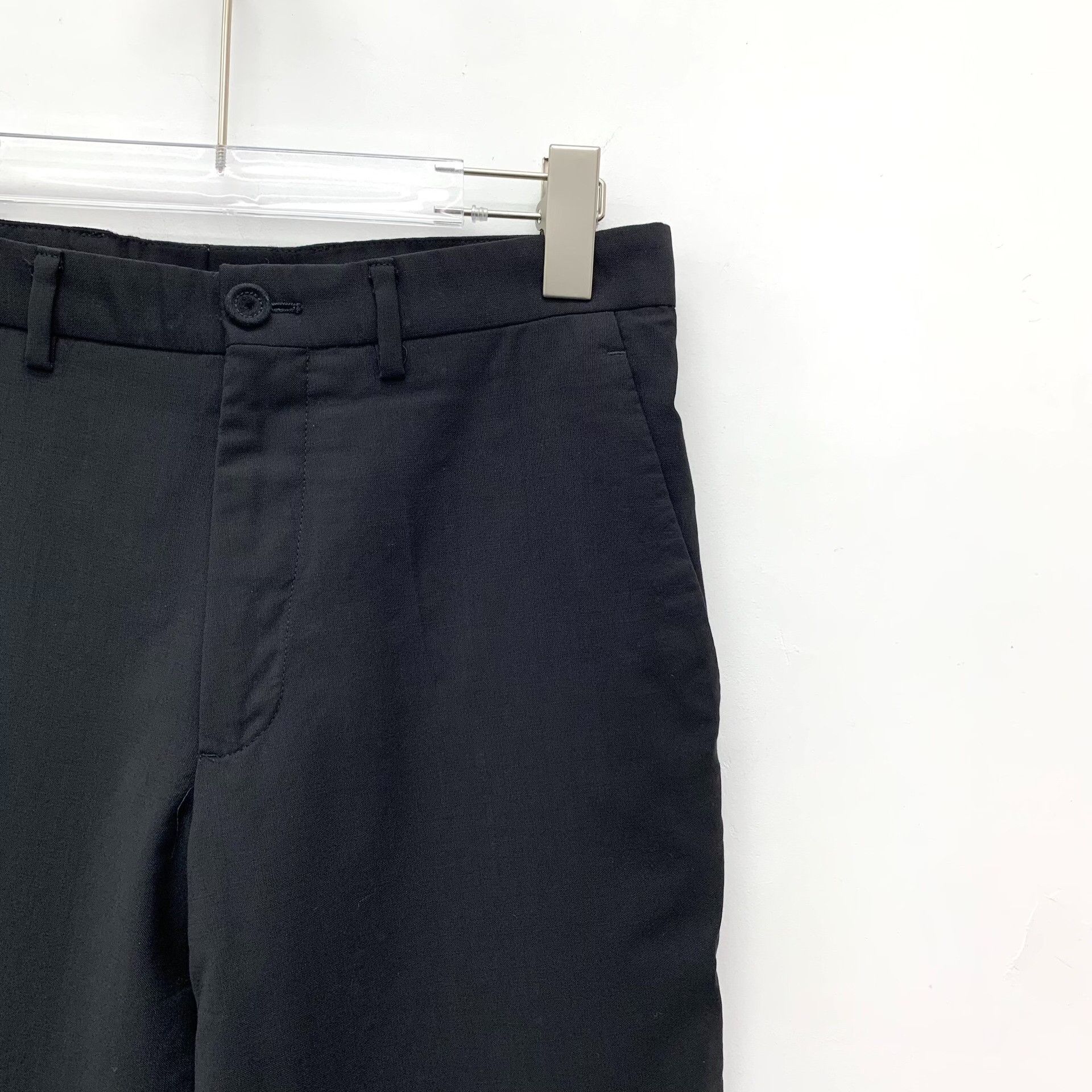 Dior Dior Black Wool Casual Trousers Size 42" / US 20 - 3 Thumbnail