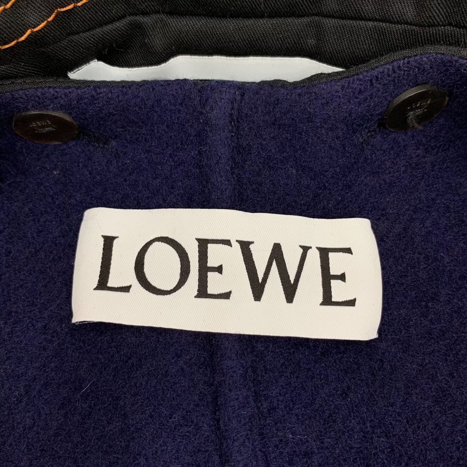 Loewe Loewe Color-Block Fringe Cotton Belted Trench Size XS / US 0-2 / IT 36-38 - 6 Thumbnail