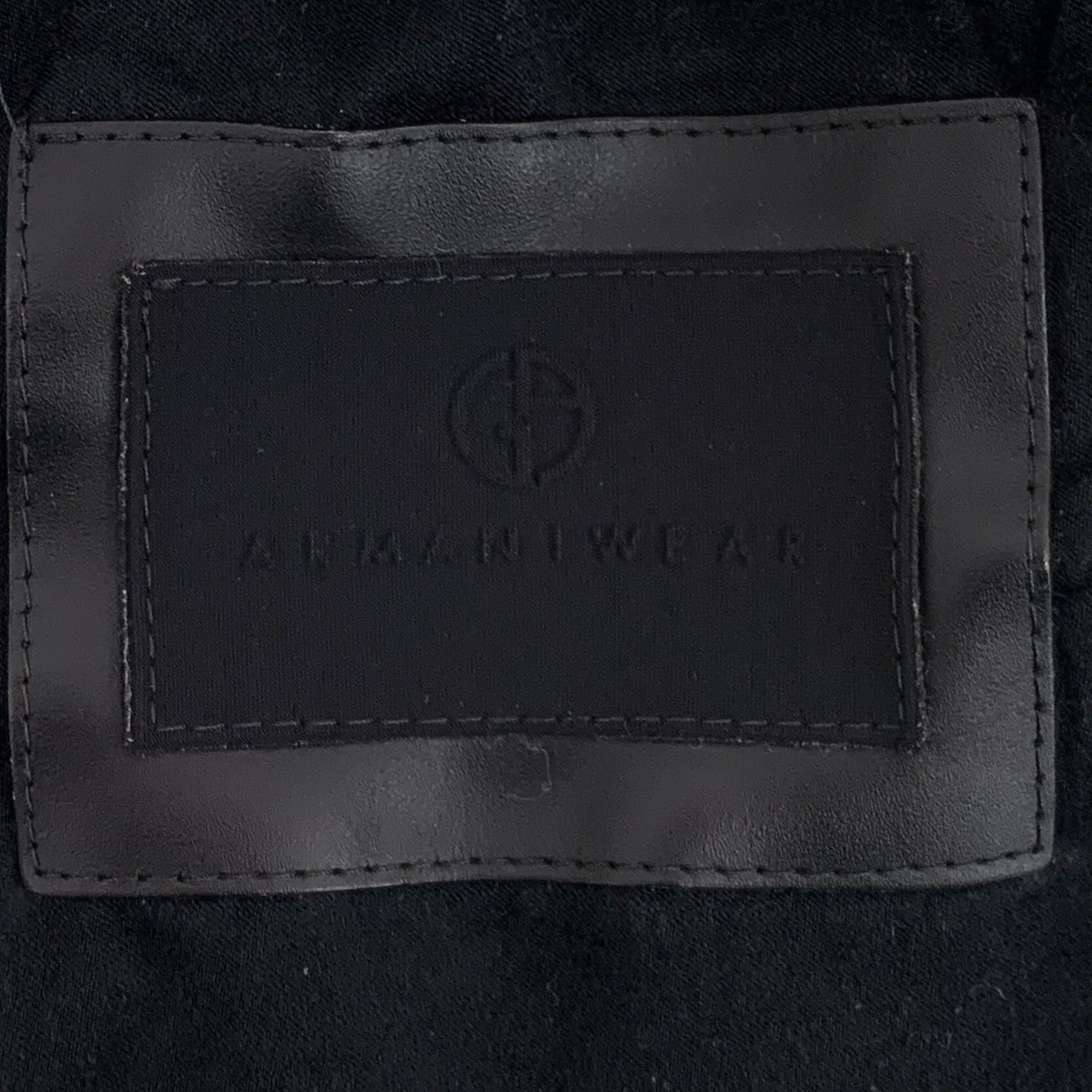 Giorgio Armani Giorgio Armani Triangular Logo Cotton Jacket Size US S / EU 44-46 / 1 - 6 Thumbnail