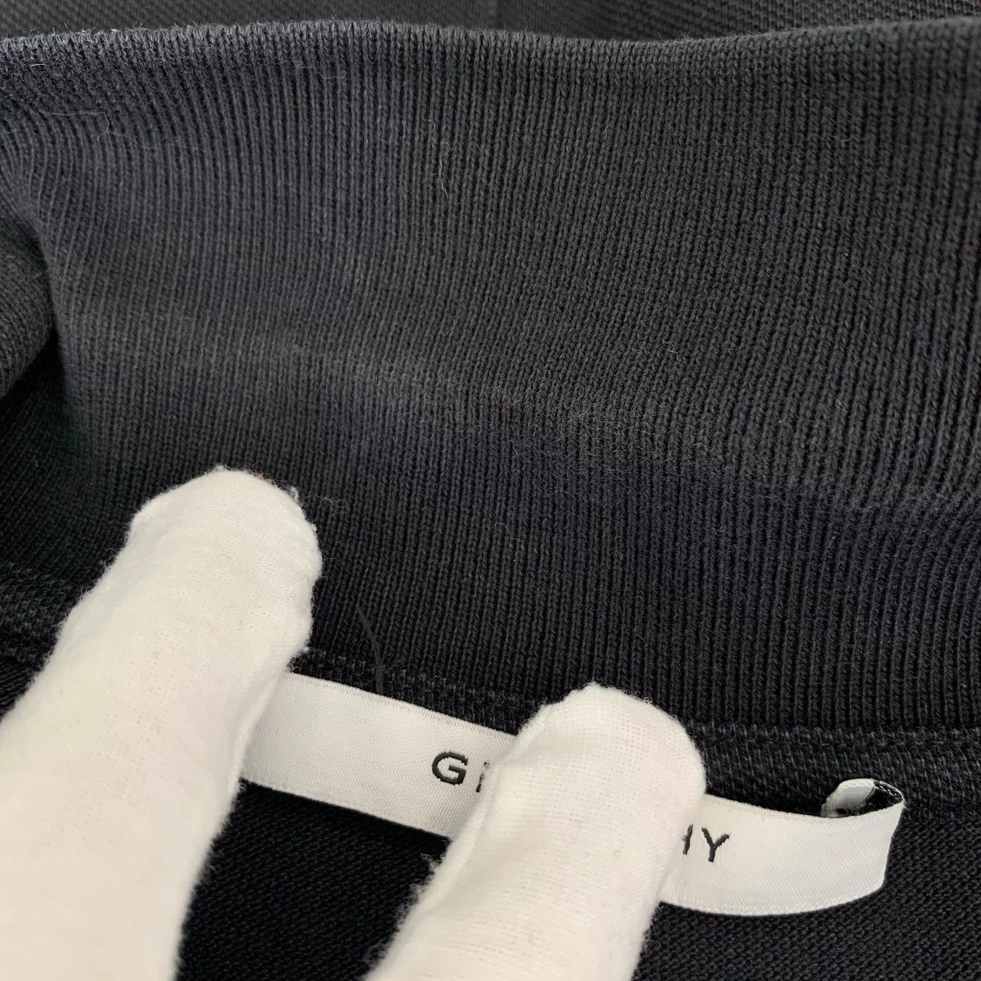 Givenchy Givenchy Black Ring Zip Cotton Polo Shirt Size US XS / EU 42 / 0 - 8 Thumbnail