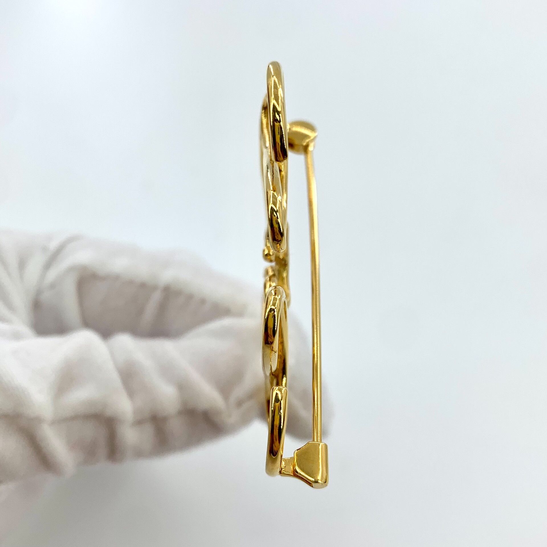 Loewe Loewe Gold Logo Brooch Size ONE SIZE - 5 Thumbnail