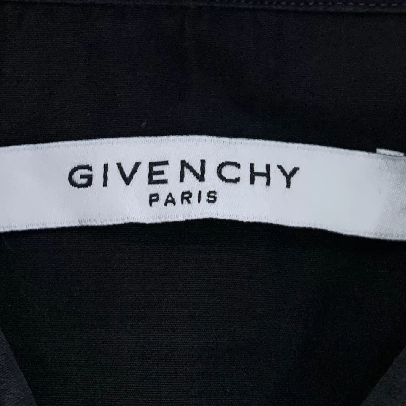 Givenchy Givenchy Black Star Embroidery Cotton Shirt Size US M / EU 48-50 / 2 - 5 Thumbnail