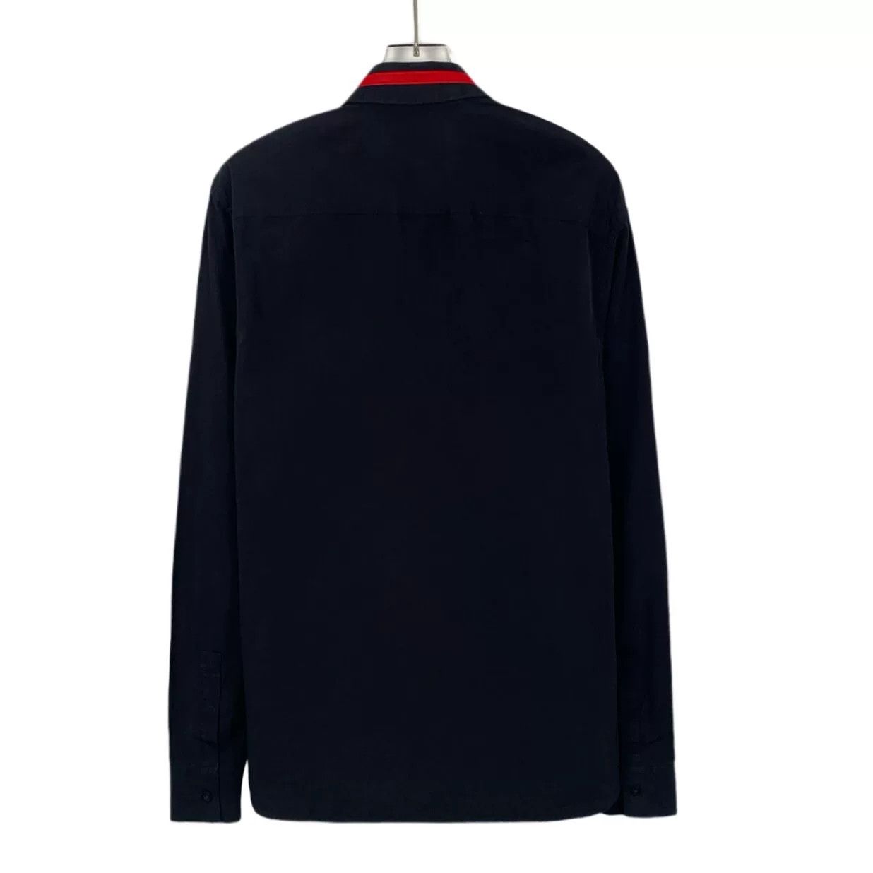 Givenchy Givenchy Black Star Embroidery Cotton Shirt Size US M / EU 48-50 / 2 - 2 Thumbnail