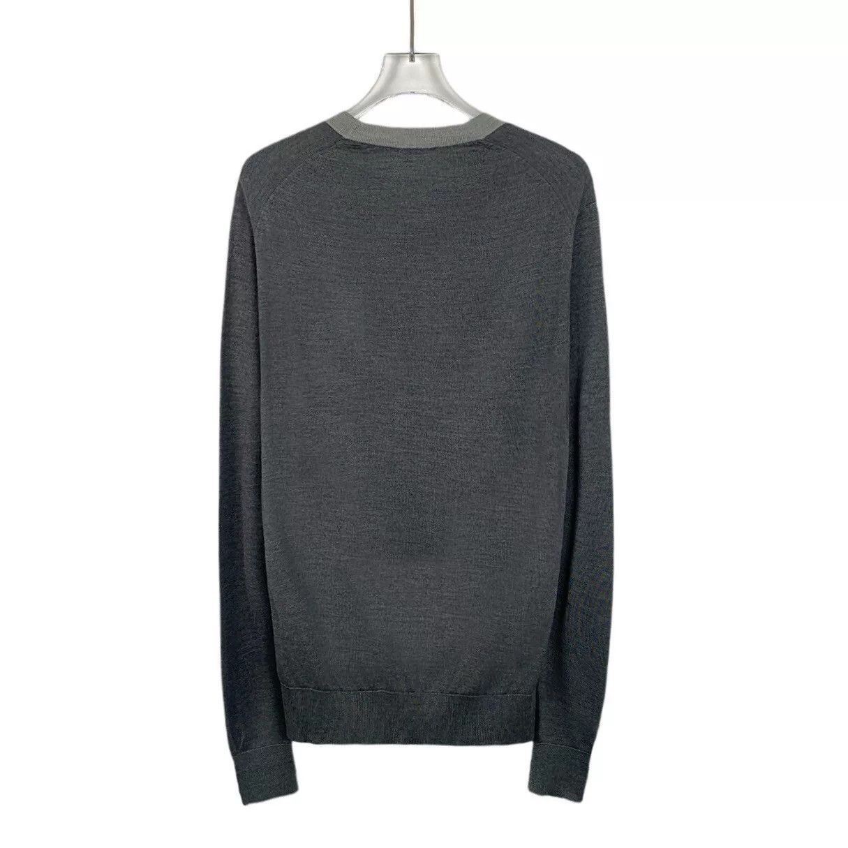 Dolce & Gabbana Dolce&Gabbana Gray Silk Crewneck Sweater Size US S / EU 44-46 / 1 - 2 Thumbnail