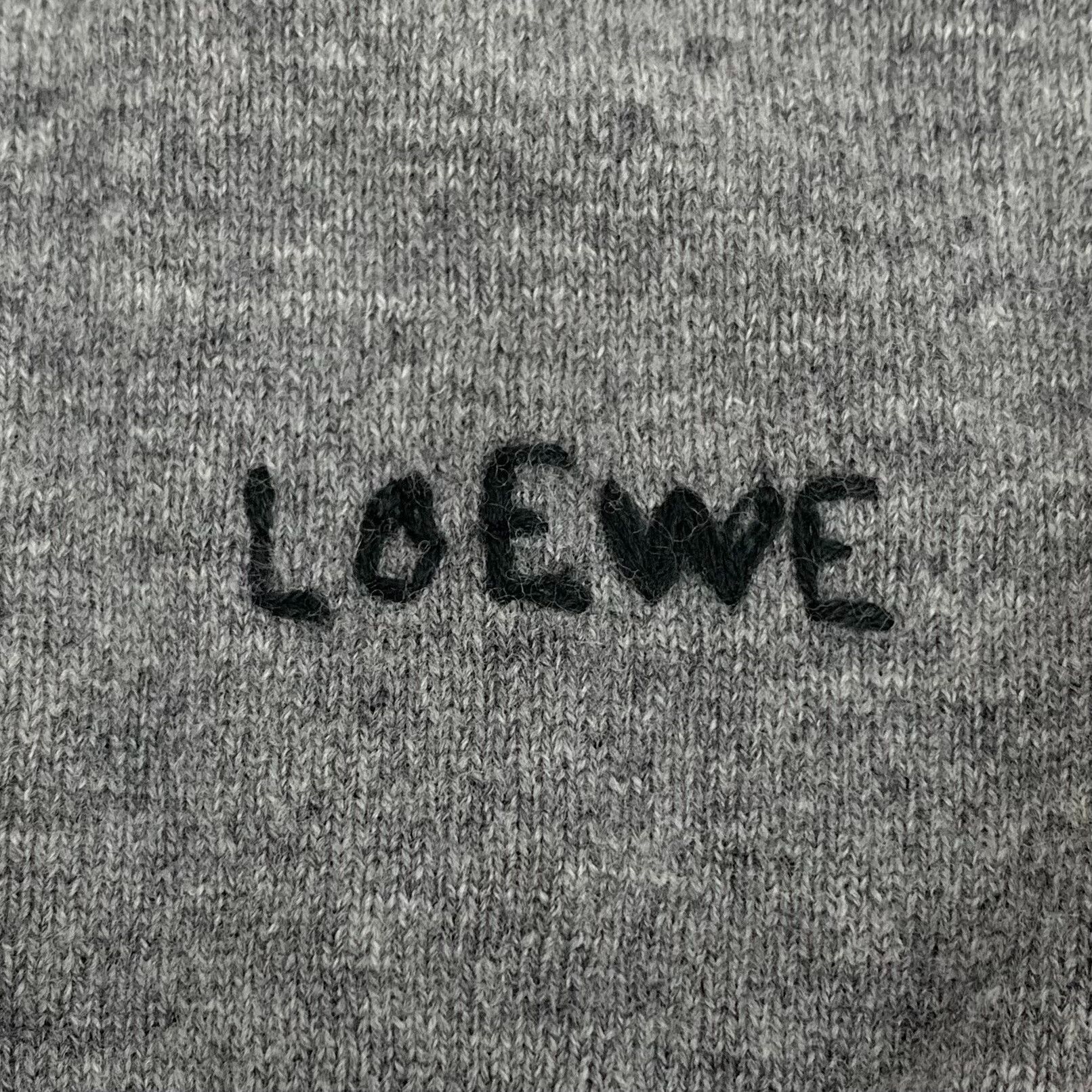 Loewe Loewe Colorblock Logo Wool Crewneck Sweater Size US L / EU 52-54 / 3 - 5 Thumbnail