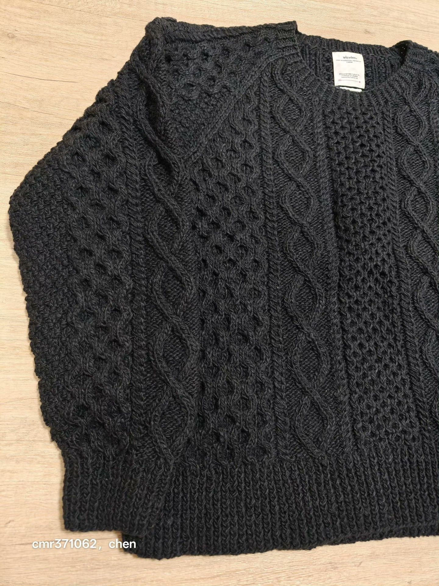 Visvim VISVIM 19AW GALWAY CREW HAND-KNIT Size US S / EU 44-46 / 1 - 2 Thumbnail