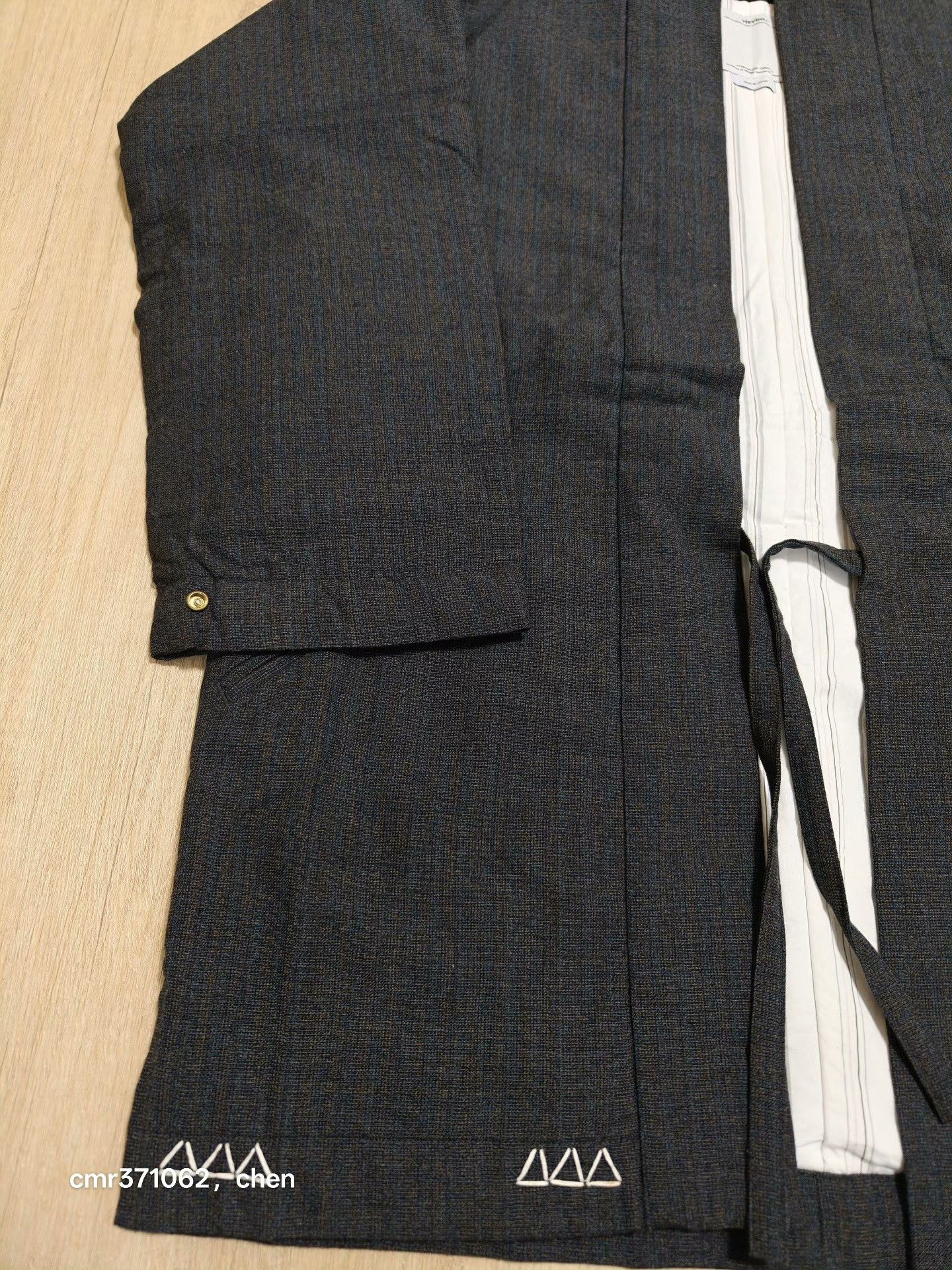 Visvim visvim 16AW Dotera Wool Stripe Coat Size US M / EU 48-50 / 2 - 2 Thumbnail
