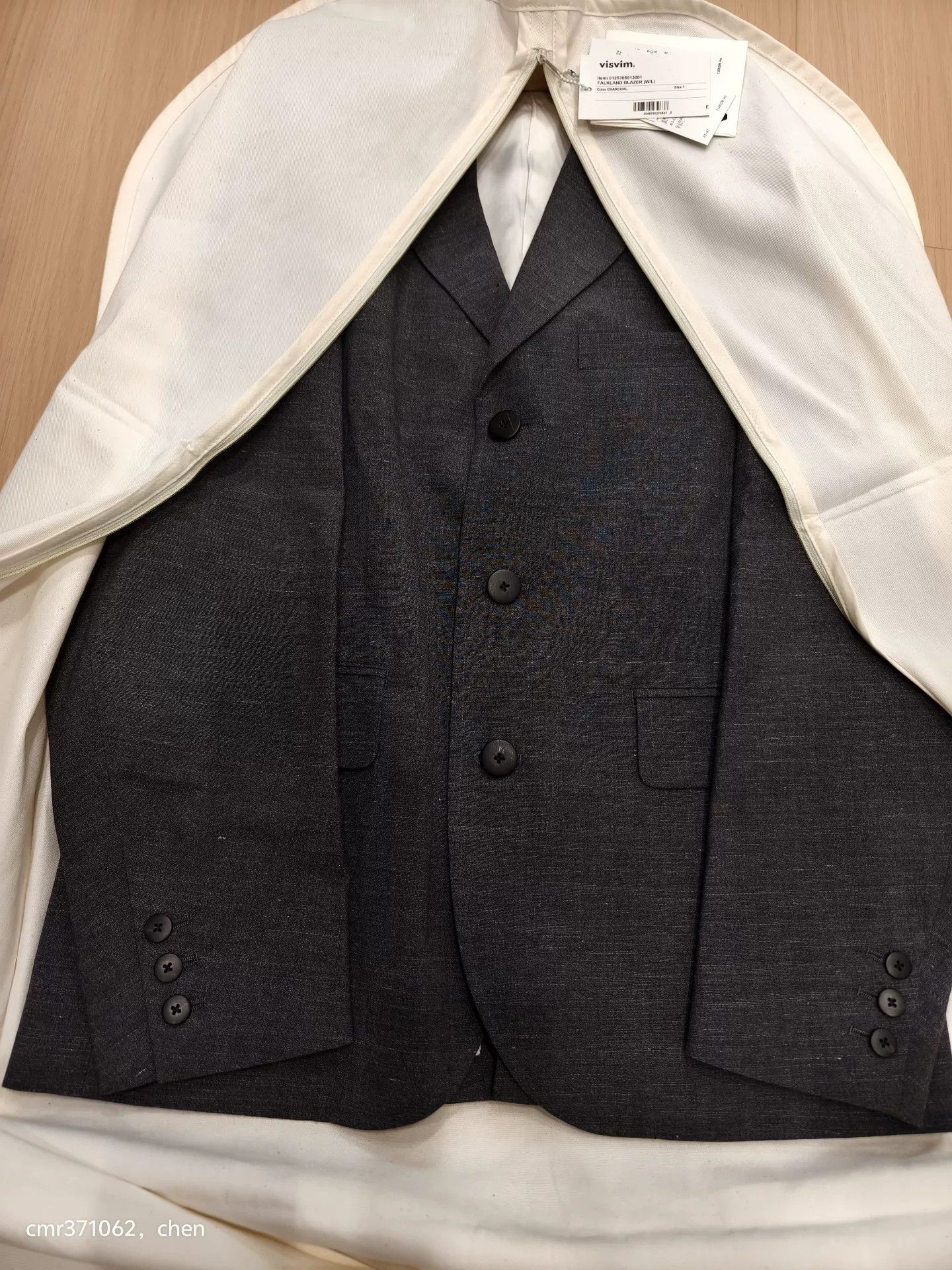 Visvim VISVIM 25SS FALKLAND BLAZER (W/L) Size US S / EU 44-46 / 1 - 8 Thumbnail