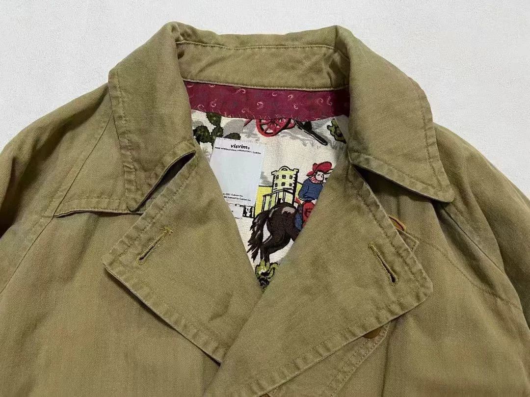Visvim visvim 14AW HENDEE TRENCH HERRINGBONE Size US S / EU 44-46 / 1 - 4 Thumbnail