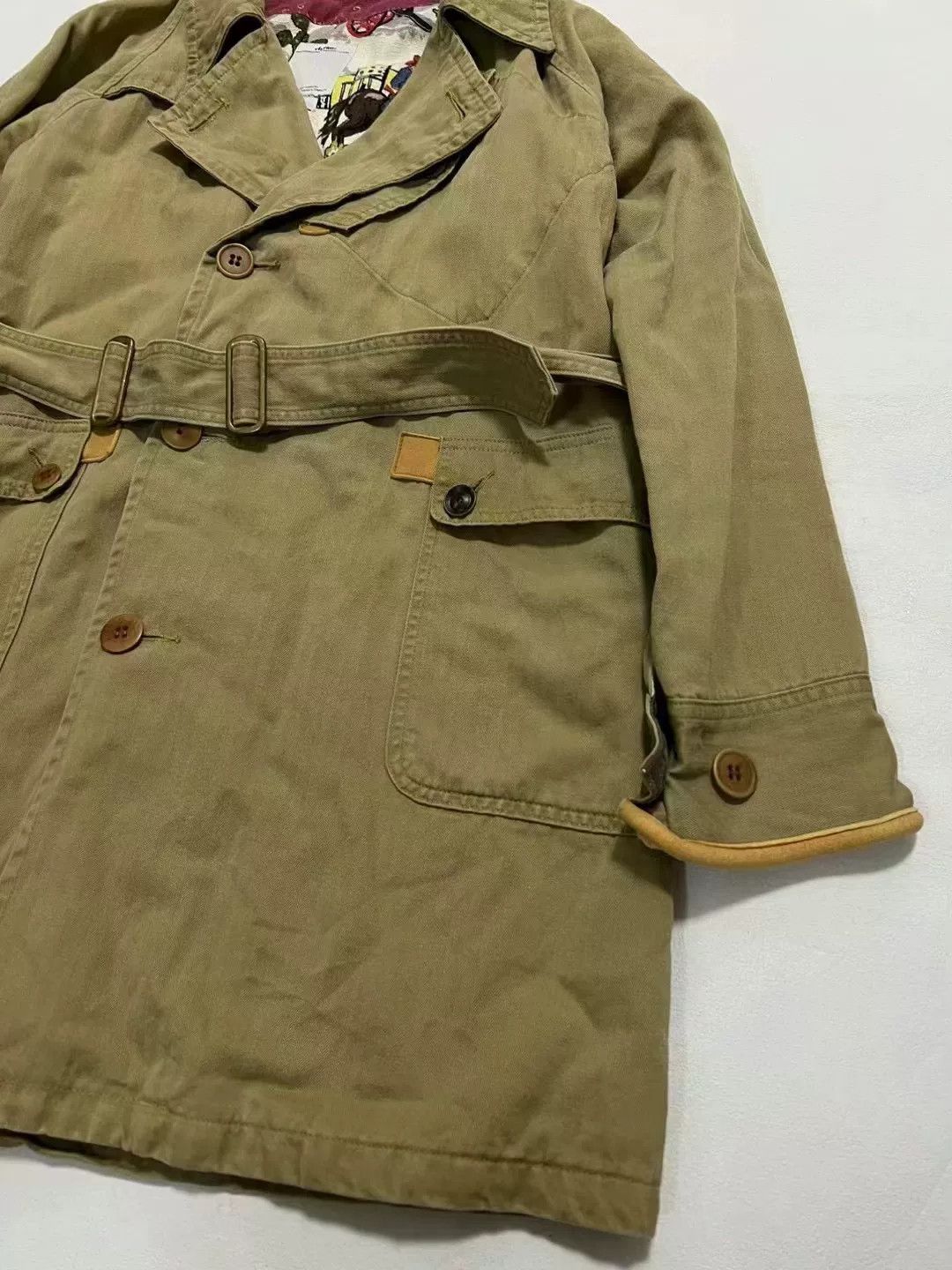 Visvim visvim 14AW HENDEE TRENCH HERRINGBONE Size US S / EU 44-46 / 1 - 2 Thumbnail