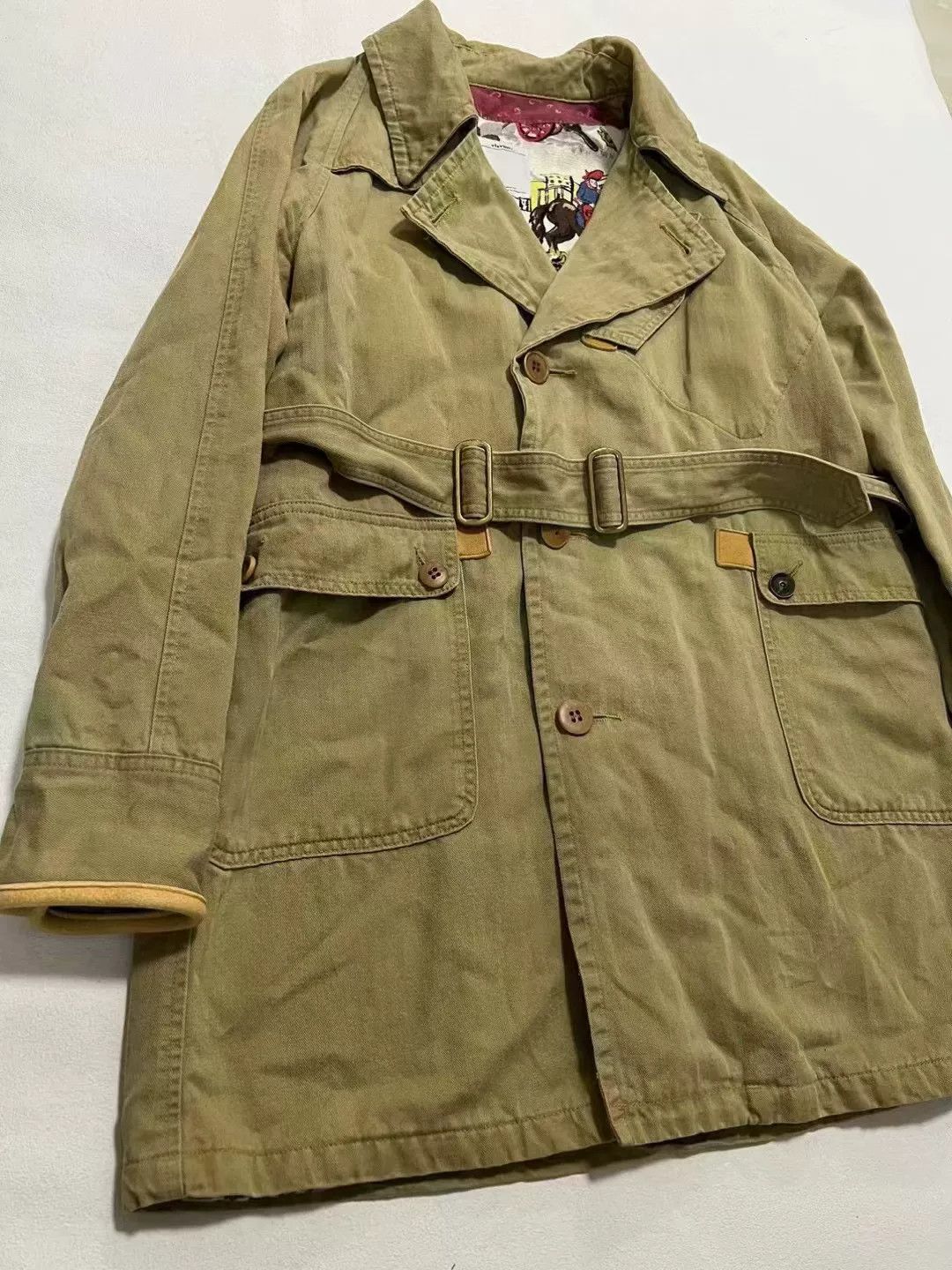 Visvim visvim 14AW HENDEE TRENCH HERRINGBONE Size US S / EU 44-46 / 1 - 3 Thumbnail