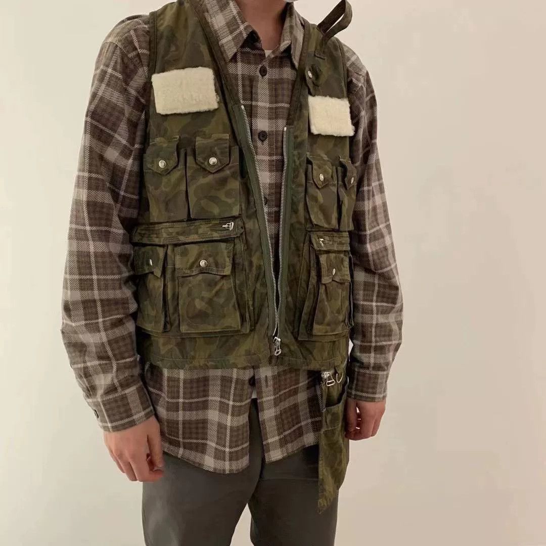 Visvim visvim 20 C/D Military Fisherman Vest Size US S / EU 44-46 / 1 - 7 Thumbnail